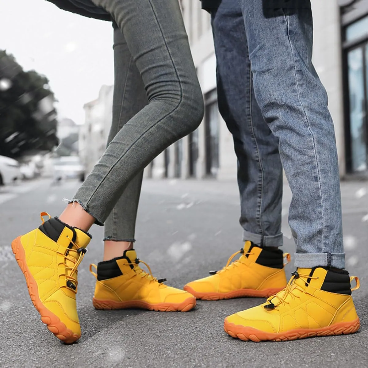Hike Winter Footwear Barefoot Shoes Womens, Waterproof Hiking Boots, Wide Wide Toe Box Walking Shoes Men