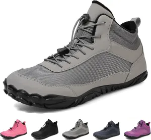 Hike Winter Footwear Barefoot Shoes Womens, Waterproof Hiking Boots, Wide Wide Toe Box Walking Shoes Men