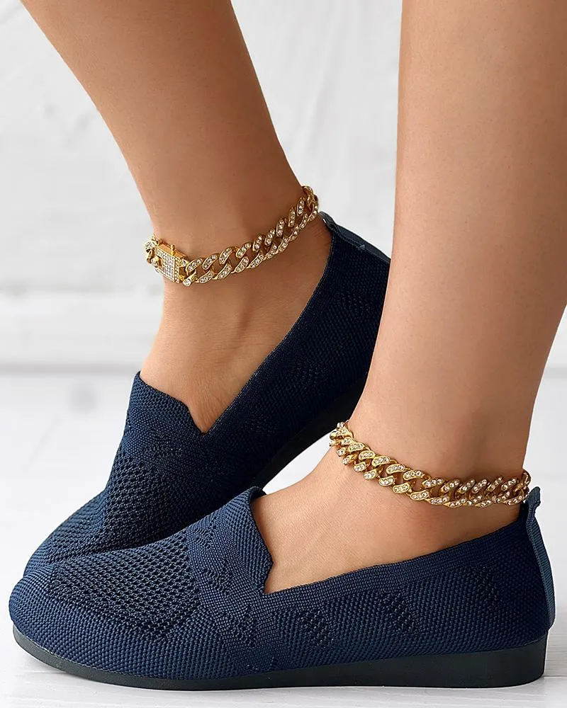 Hollow Out Breathable Casual Loafers