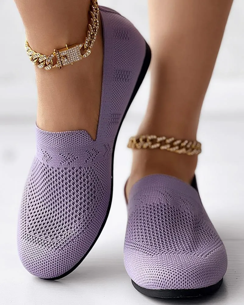 Hollow Out Breathable Casual Loafers