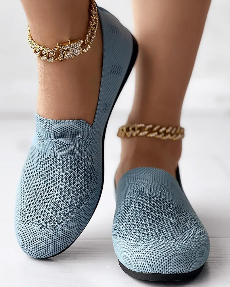 Hollow Out Breathable Casual Loafers