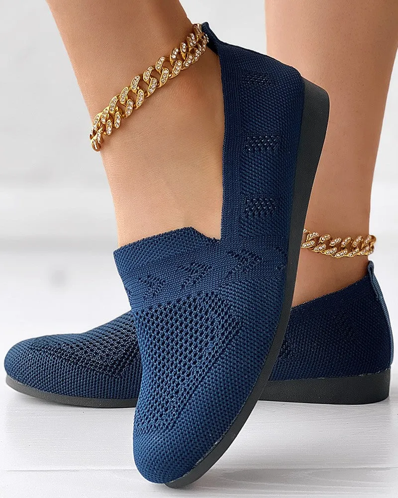 Hollow Out Breathable Casual Loafers