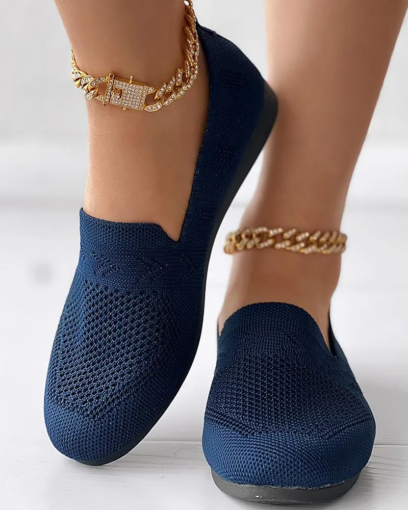 Hollow Out Breathable Casual Loafers