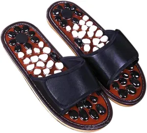 Home Massage Slippers, Foot Massage Slippers | Pebble Acupuncture Foot Massage Shoes | Home Men and Women Couple Summer Slippers