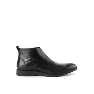 Hush Puppies Sepatu Pria Henley Frost Zip Boots In Black