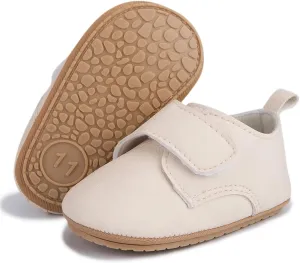 Infant Boys and Girls Oxford Shoes PU Leather Loafers Dress Shoes are Suitable for Crawling, Wedding Dress, Birthday Parties and Any Occasion