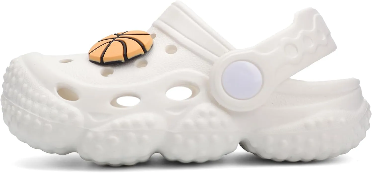 INMINPIN Baby Clogs Garden Shoes Newborn Infant Lightweight Breathable Beach Pool Sandals Non-Slip Baby Boys Girls Water Shower Summer Shoes Splay Naturally