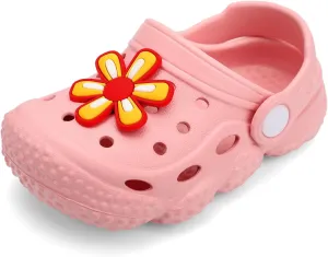 INMINPIN Baby Clogs Garden Shoes Newborn Infant Lightweight Breathable Beach Pool Sandals Non-Slip Baby Boys Girls Water Shower Summer Shoes Splay Naturally