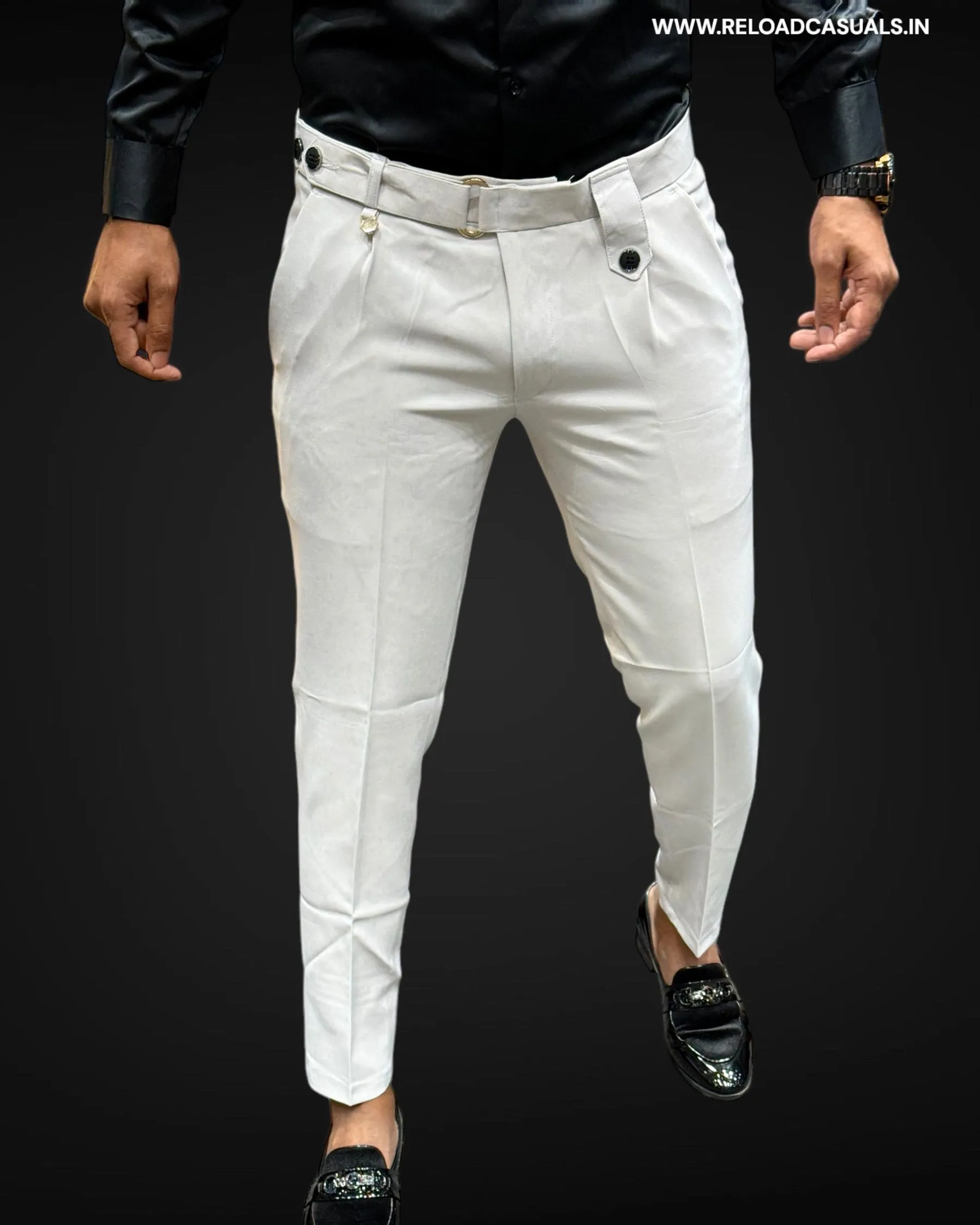 Ivory Edge Formal Pant