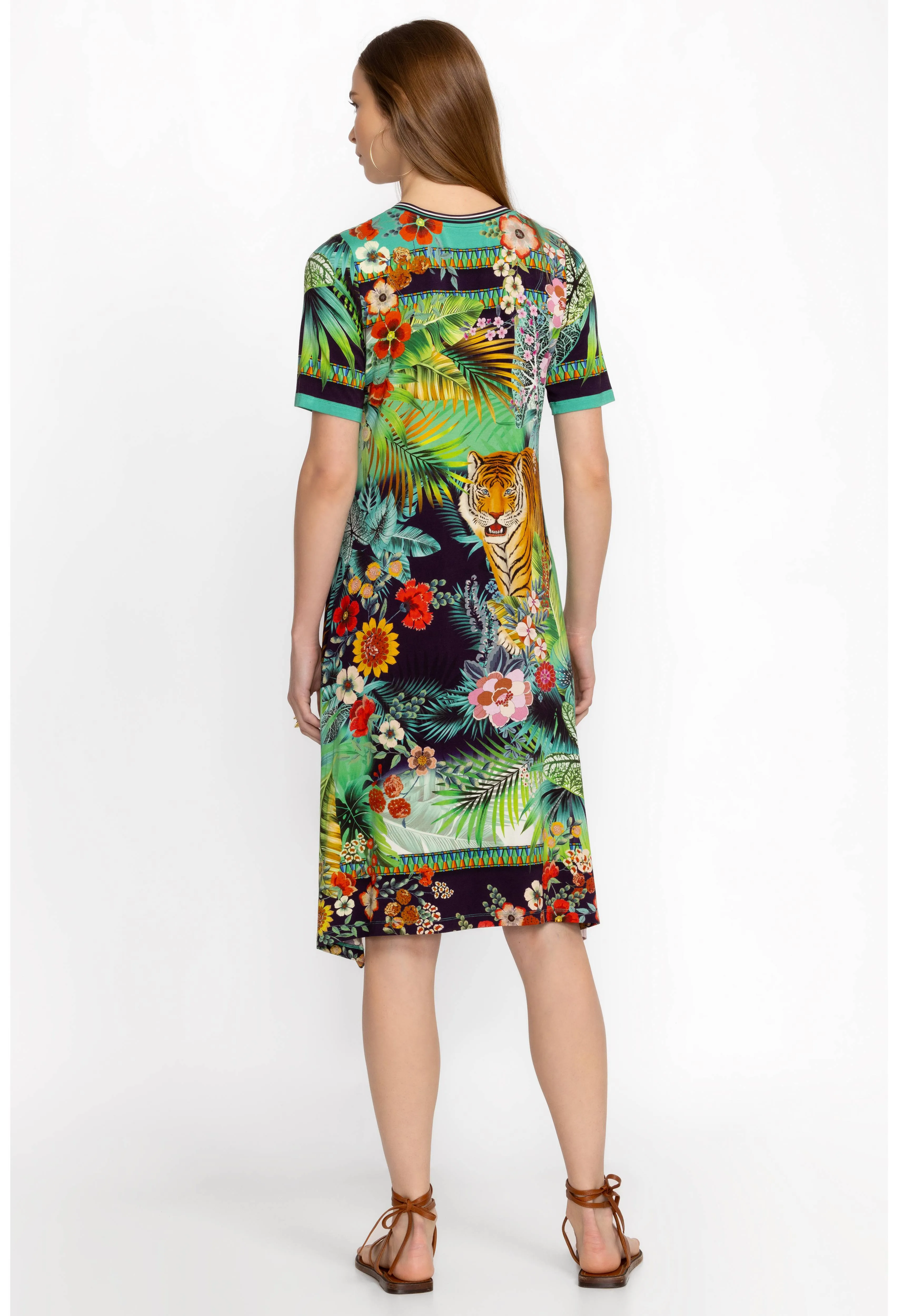 Johnny Was The Janie Favorite V-Neck Swing Dress