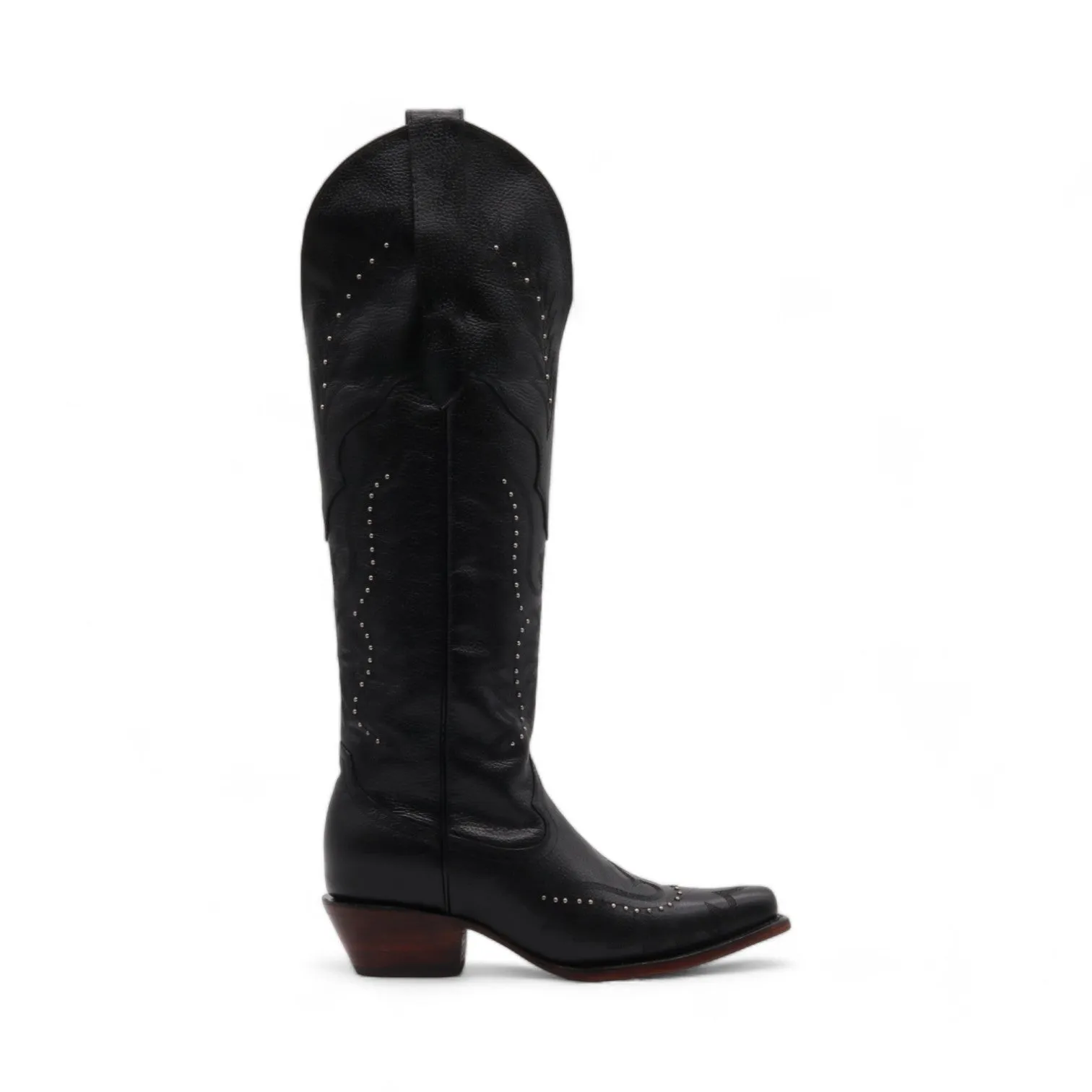 Jude Women's Black Leather Boots