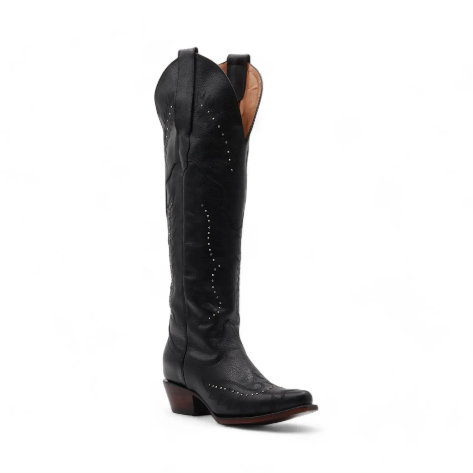 Jude Women's Black Leather Boots