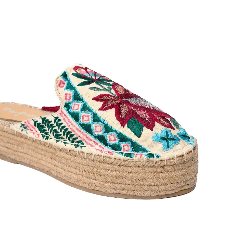 Kamal Off white Espadrilles Platforms
