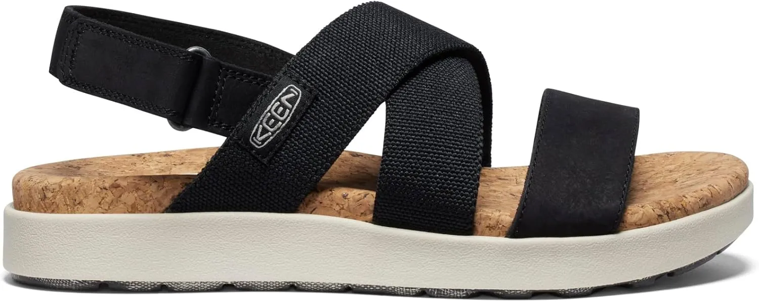 KEEN Womens Elle Criss Cross Premium Comfortable Fashion Casual Wedge