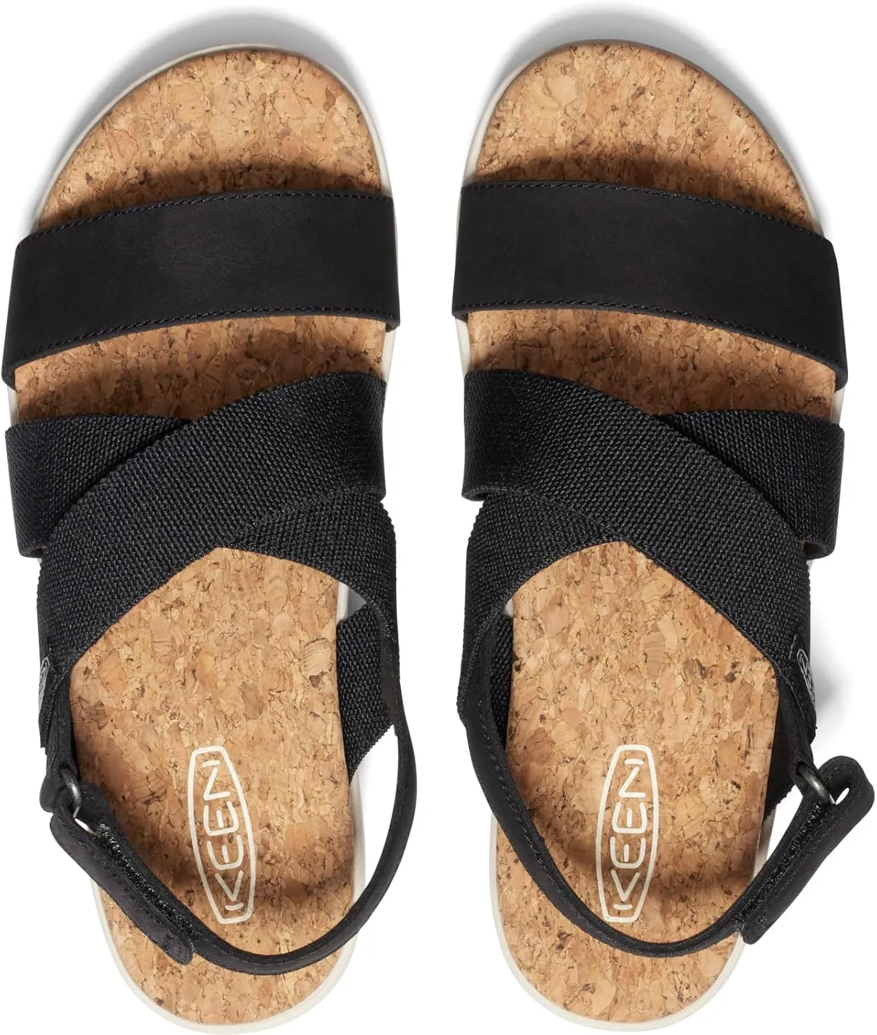 KEEN Womens Elle Criss Cross Premium Comfortable Fashion Casual Wedge
