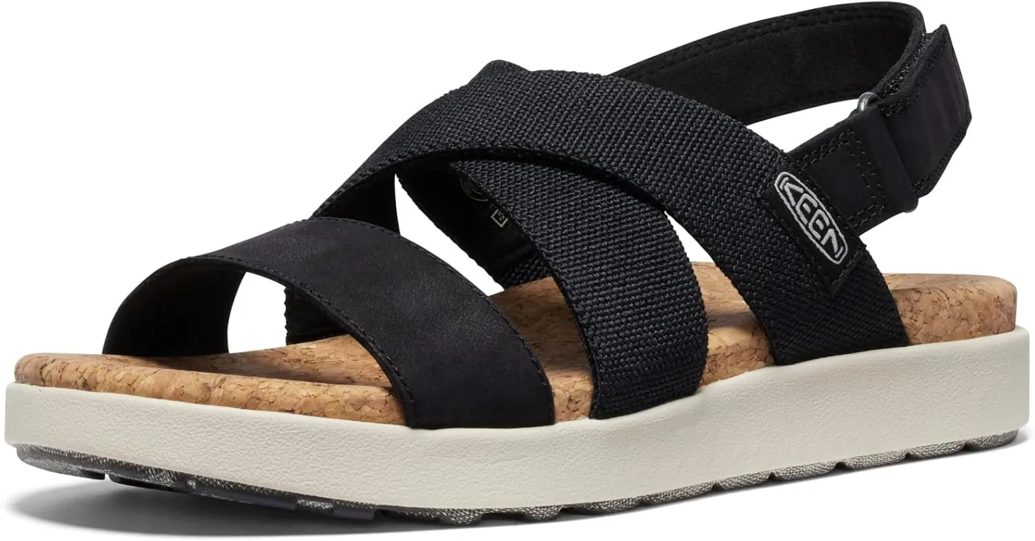 KEEN Womens Elle Criss Cross Premium Comfortable Fashion Casual Wedge