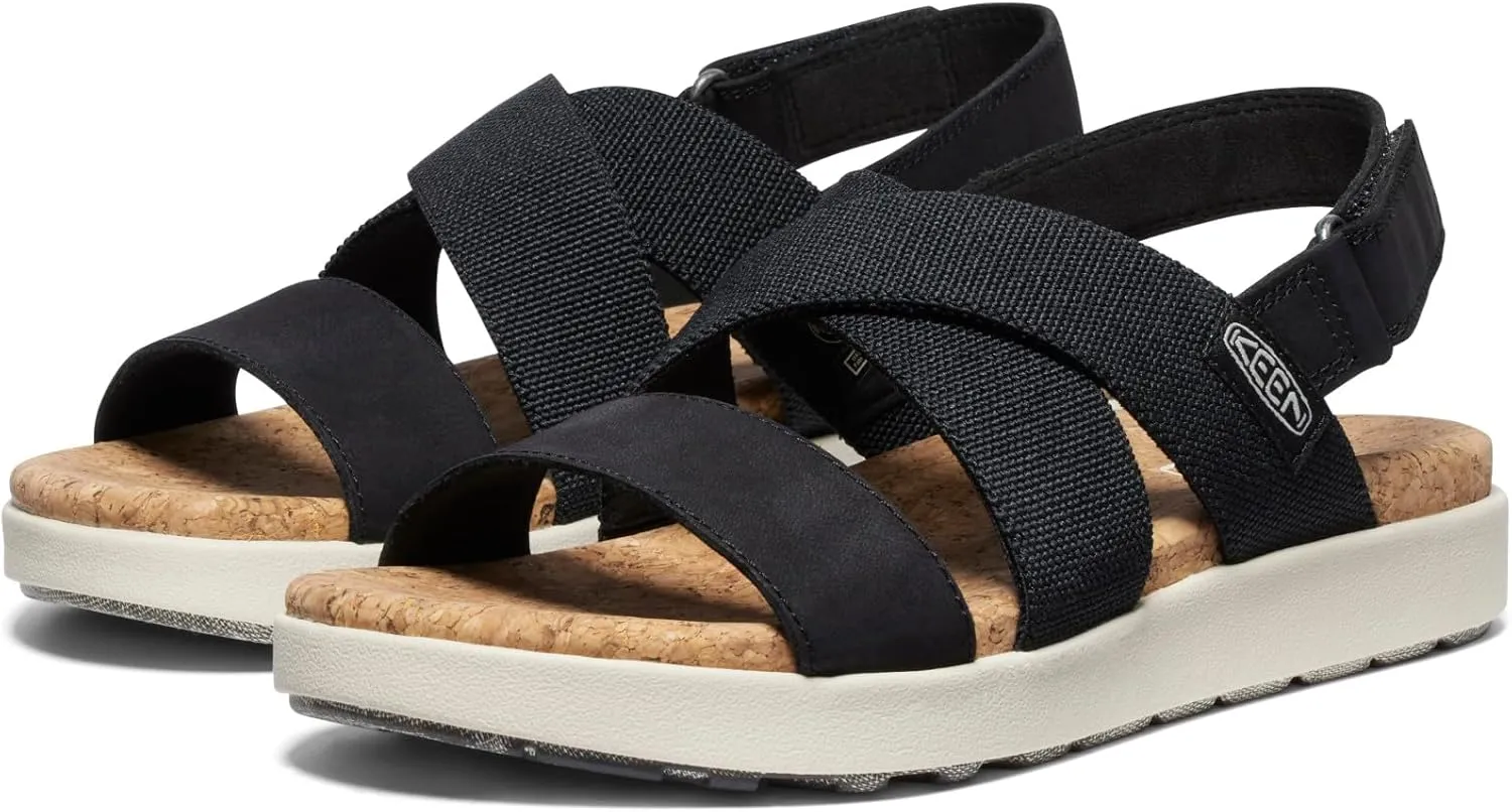 KEEN Womens Elle Criss Cross Premium Comfortable Fashion Casual Wedge