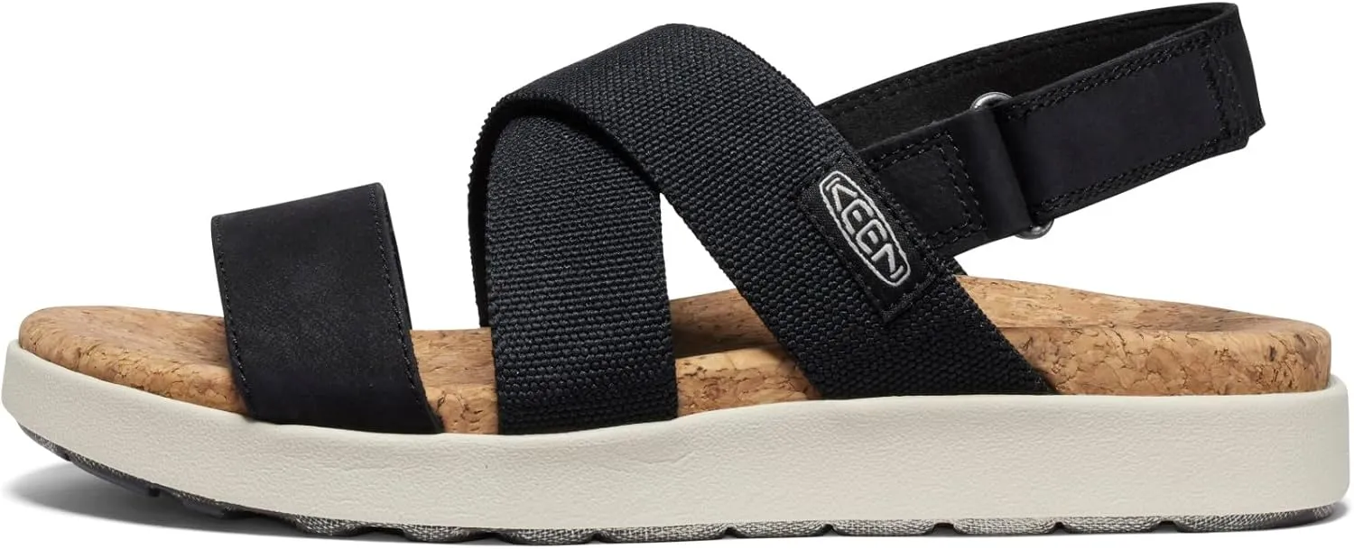 KEEN Womens Elle Criss Cross Premium Comfortable Fashion Casual Wedge