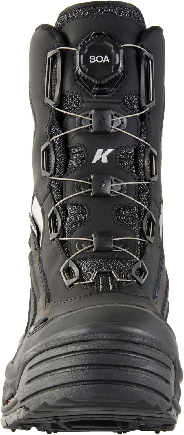 Korkers Men's Polar Vortex 1200 Winter Boots - Insulated and Waterproof - Includes SnowTrac Lug Sole