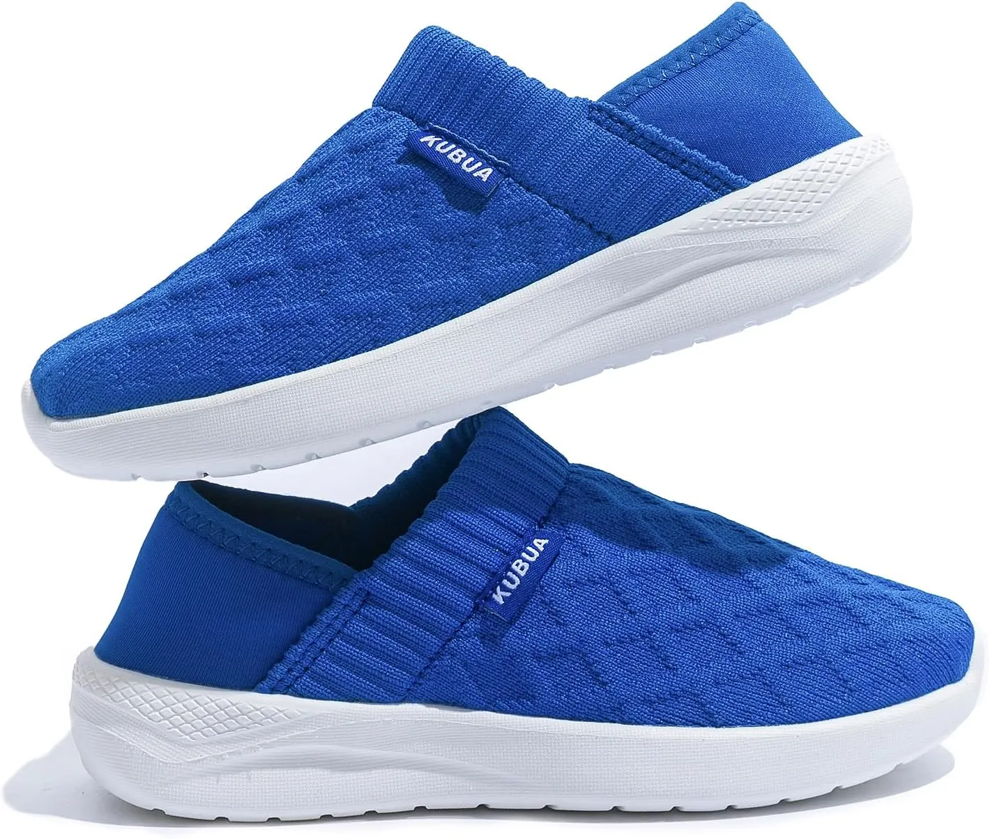 KUBUA Kids Slippers Boys Girls Indoor House Slip on Shoes Outdoor Breathable Garden Loafers Little Big Kid