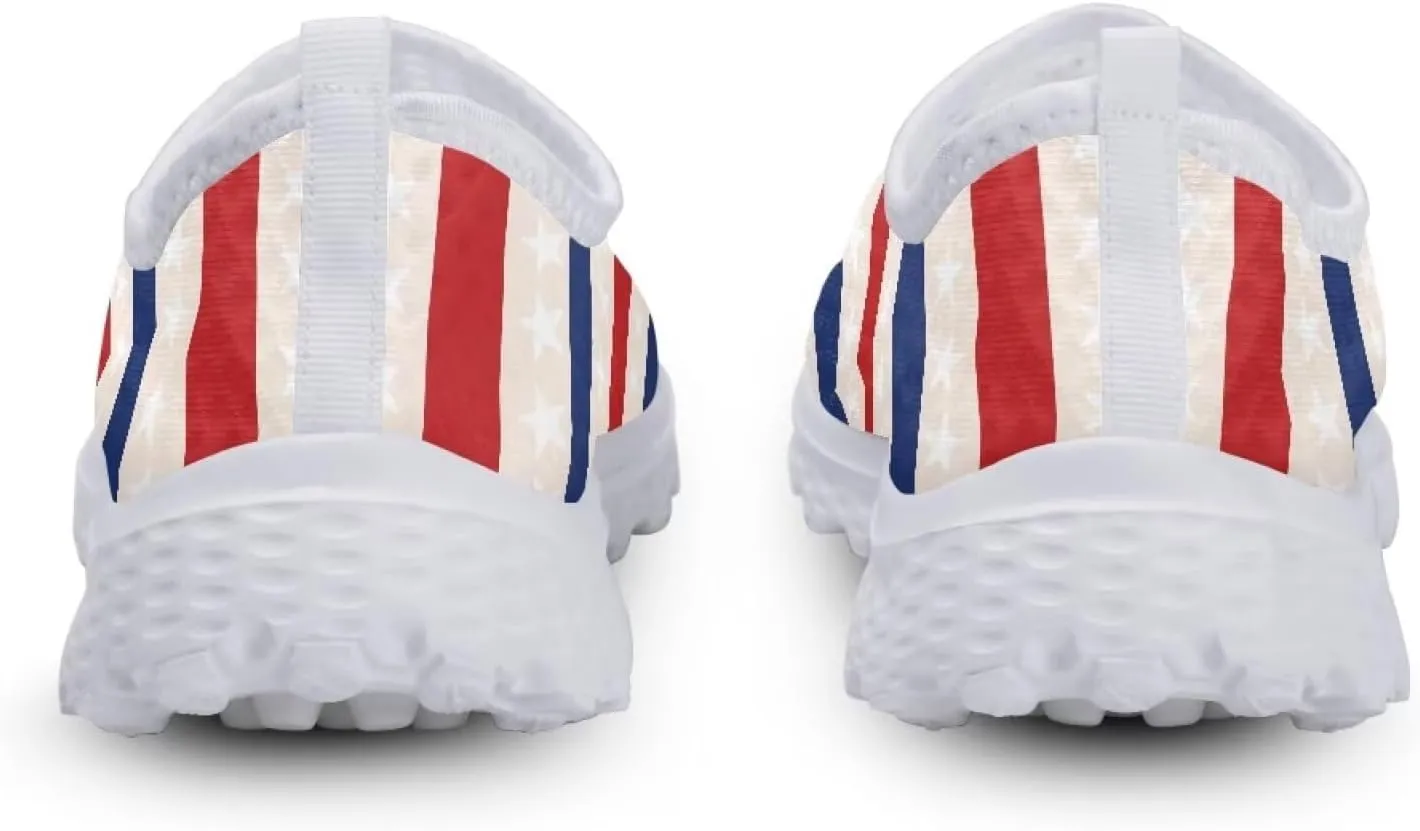 Kuiaobaty Fashion Sneakers Lightweight Breathable Slip-Ons Walking Shoes Athletic Casual Footwear Women's Men's Loafers