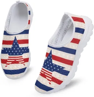 Kuiaobaty Fashion Sneakers Lightweight Breathable Slip-Ons Walking Shoes Athletic Casual Footwear Women's Men's Loafers