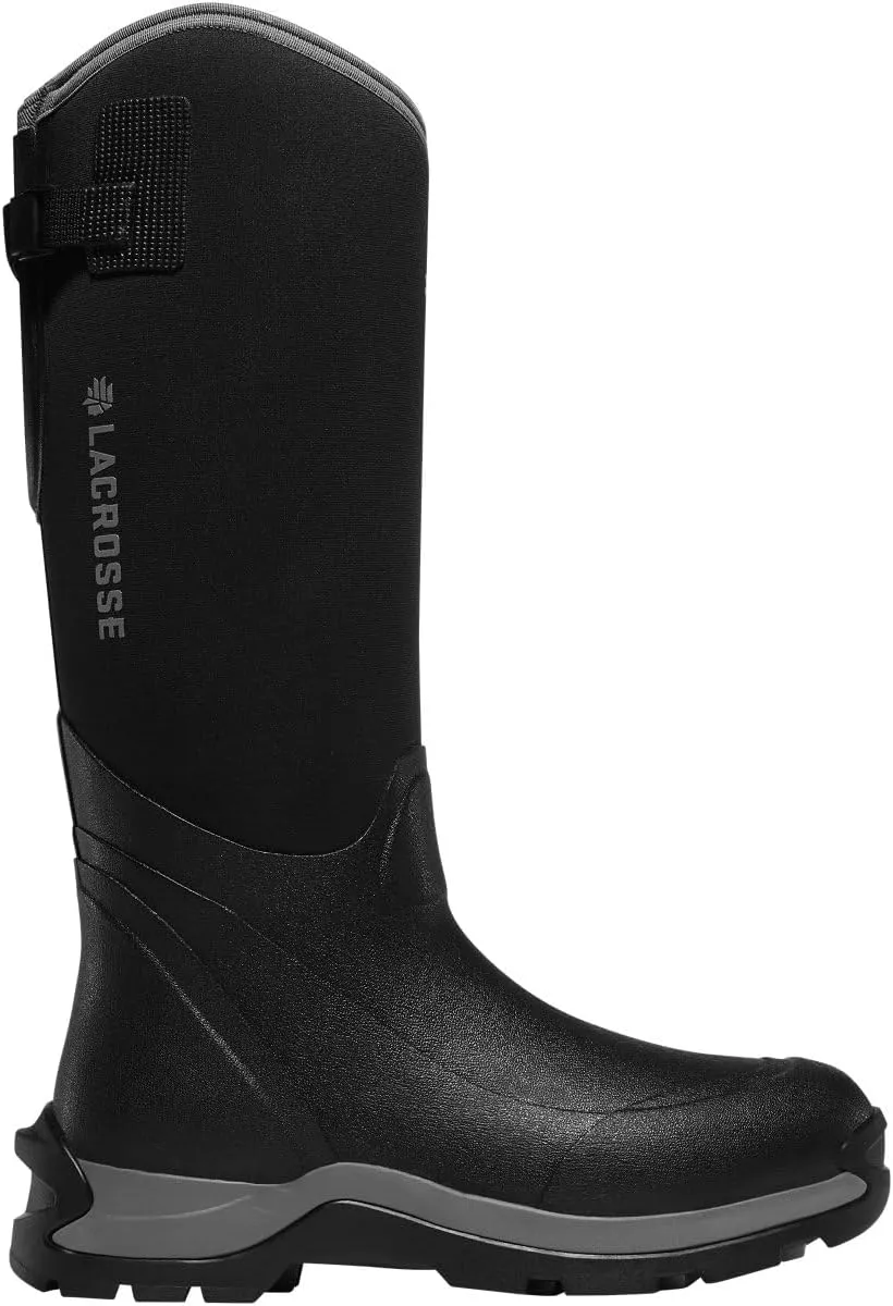 LaCrosse Men’s Alpha Thermal Insulated Rubber Boots with Protective Composite Toe, Premium Natural Rubber Construction and Grippy Antarctic Outsole
