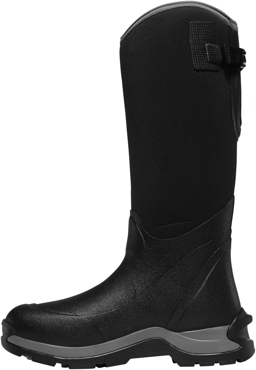 LaCrosse Men’s Alpha Thermal Insulated Rubber Boots with Protective Composite Toe, Premium Natural Rubber Construction and Grippy Antarctic Outsole