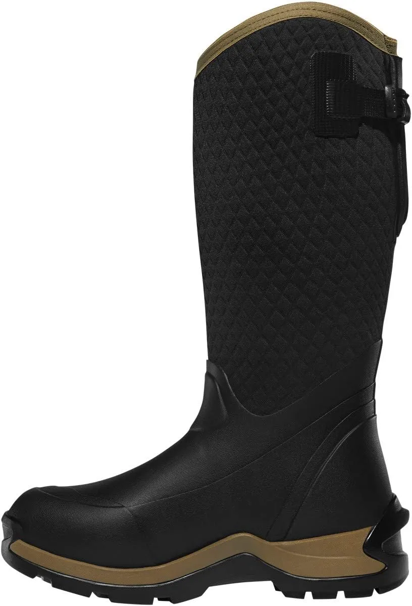 LaCrosse Women’s 14” Alpha Thermal Insulated Work Boots with Plush Fleece Lining, Premium Rubber Construction, and Grippy Antarctic Outsole