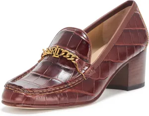 Lauren Ralph Lauren Women's Winslet Crocodile-Embossed Leather Pump