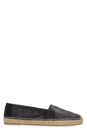 Leather espadrilles