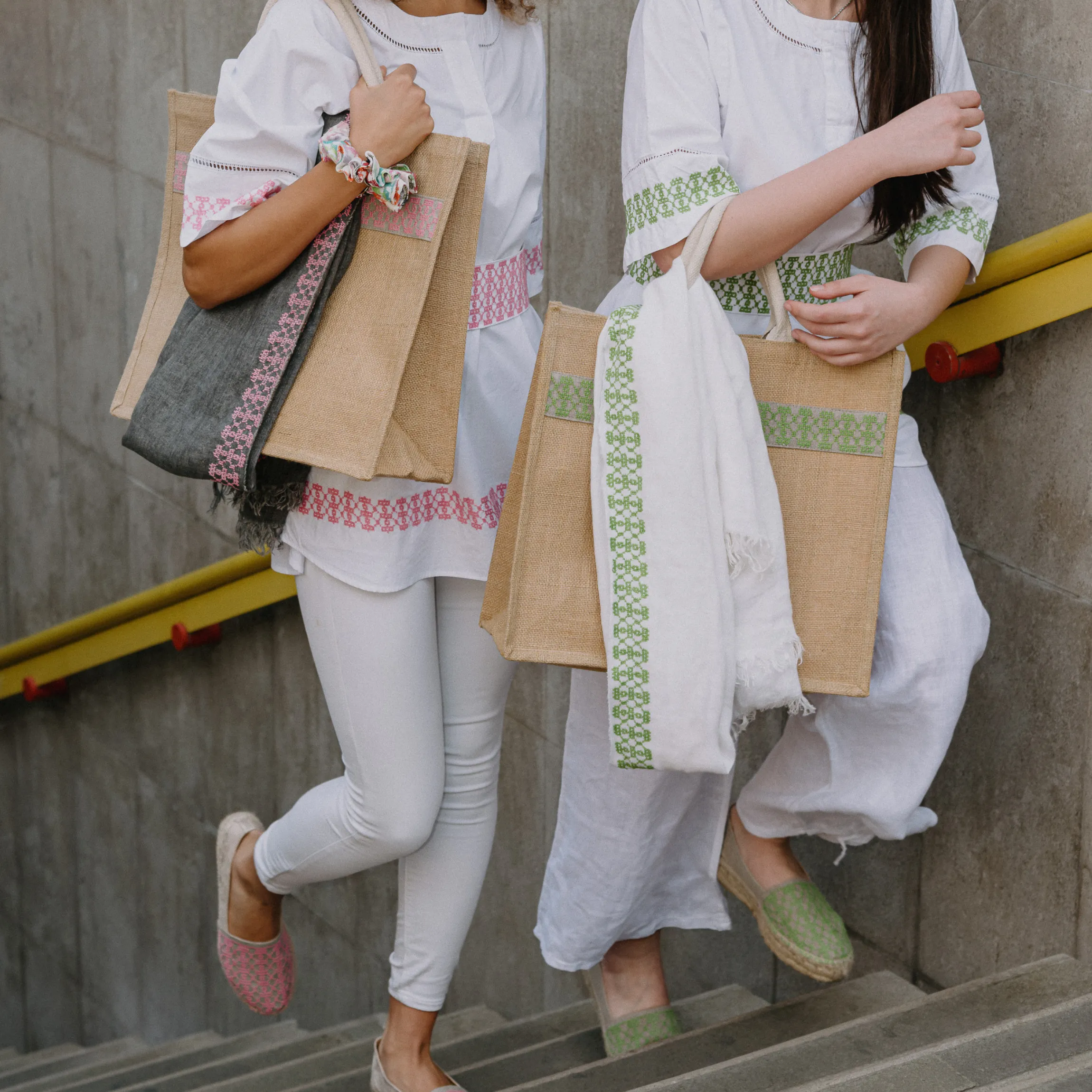LINEN ESPADRILLES | BEEHIVE BABY PINK