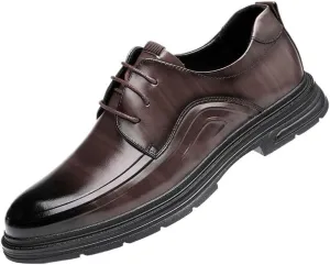 Loafers Mens Modern Classic Slip On Oxfords All-Day Comfort Faux Patent Leather Oxford Dress Shoes Mens Dress Casual Shoes Leather