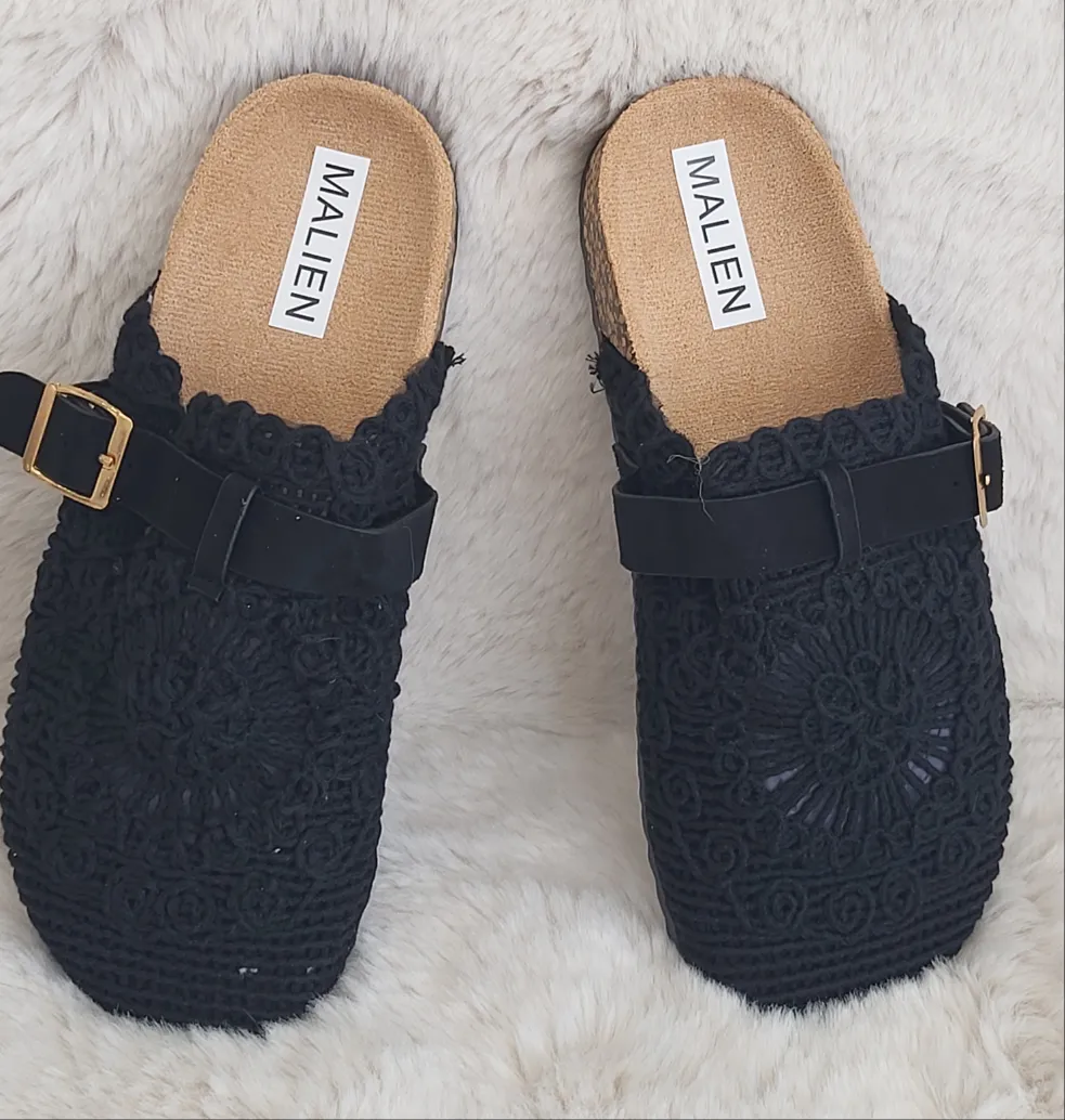 Mali Macrame Mules