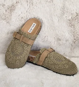 Mali Macrame Mules