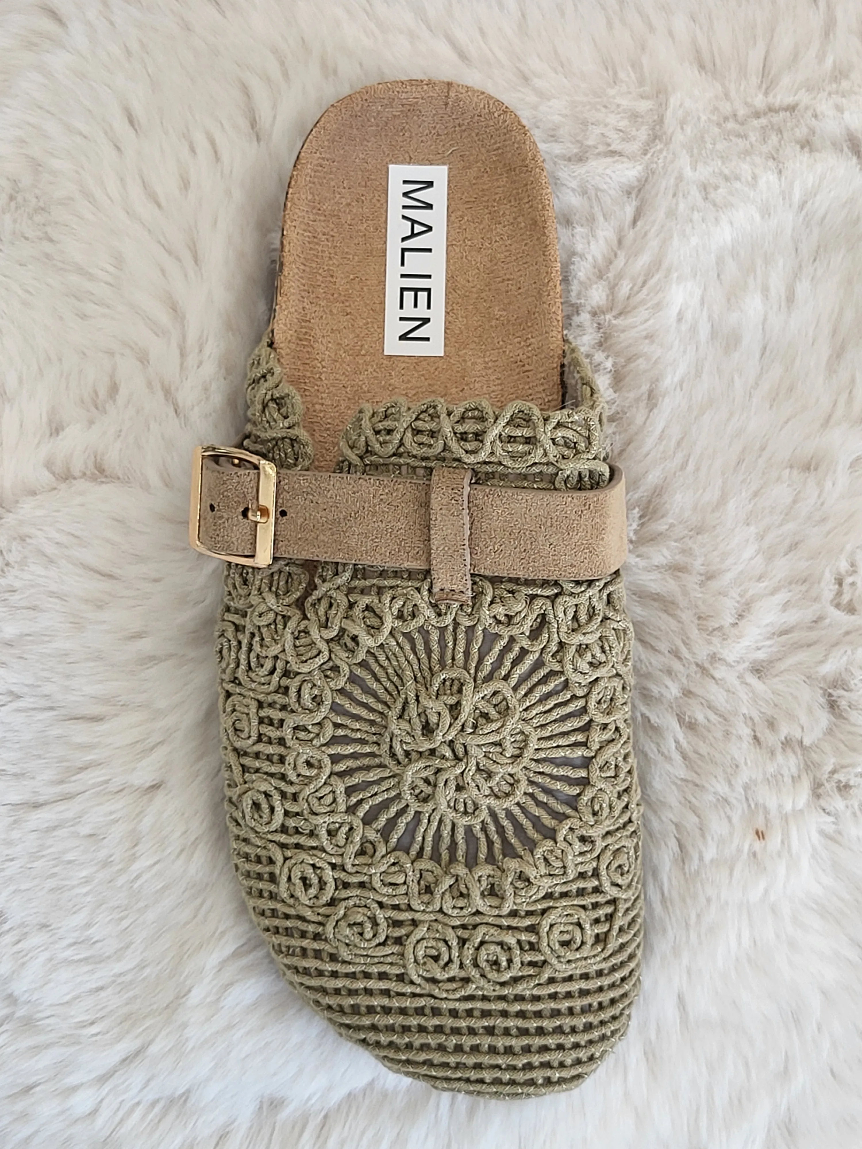Mali Macrame Mules