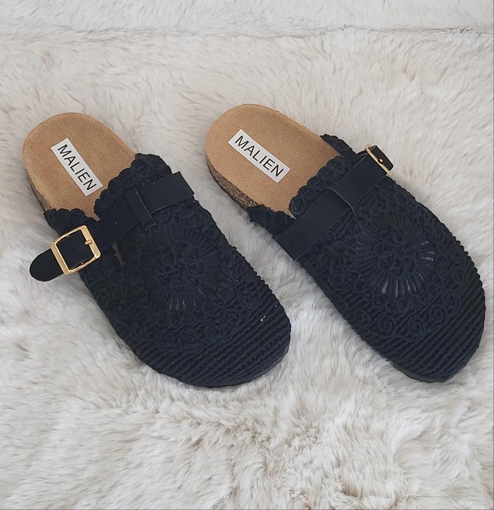 Mali Macrame Mules