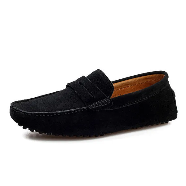 Men Casual Shoes Fashion Men Shoes Leather Men Loafers Moccasins Slip On Men's Flats Loafers Male Shoes