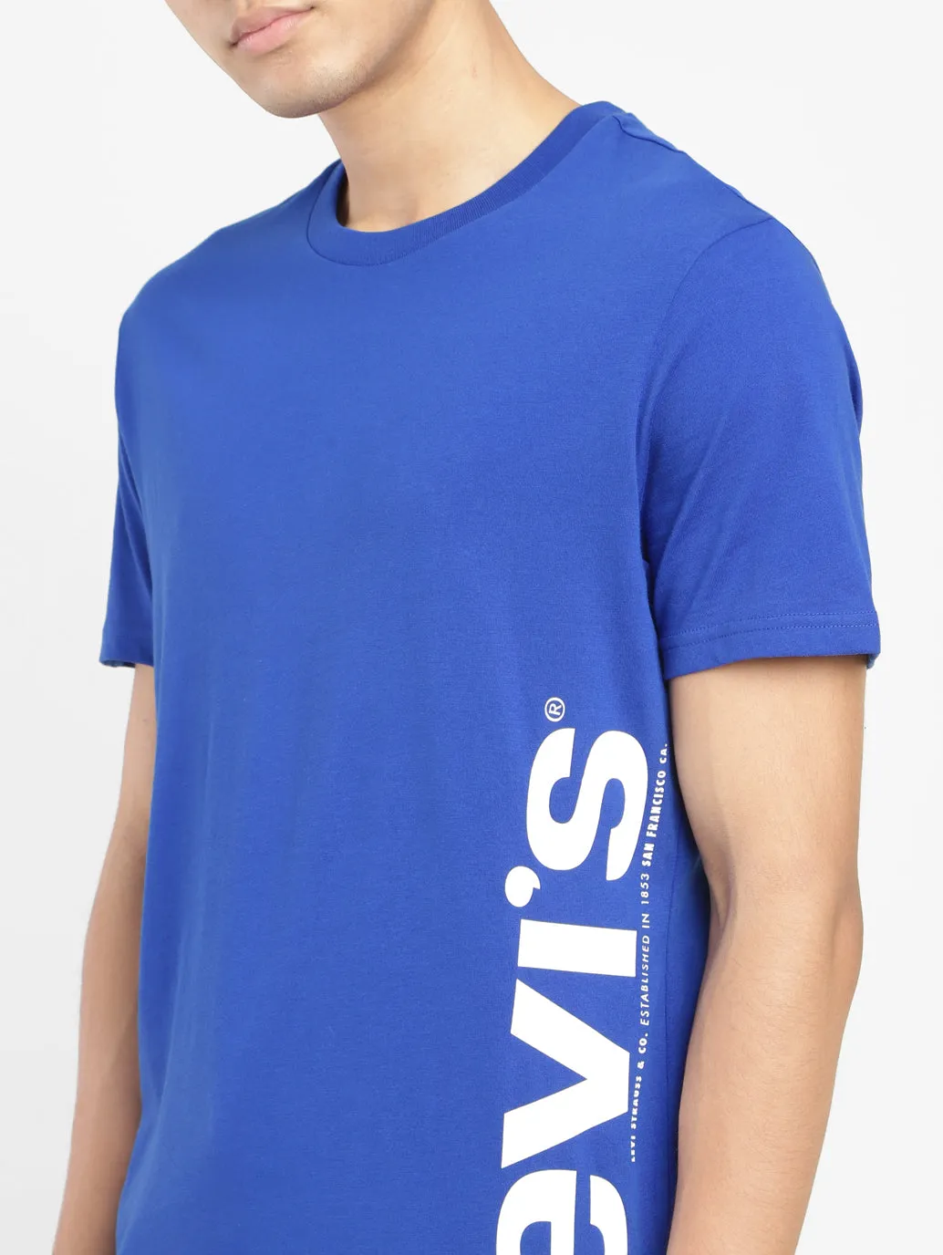 Men's Brand Logo Crew Neck T-shirt