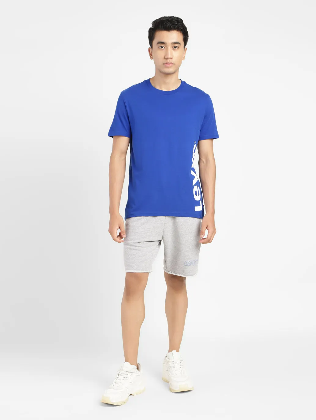 Men's Brand Logo Crew Neck T-shirt