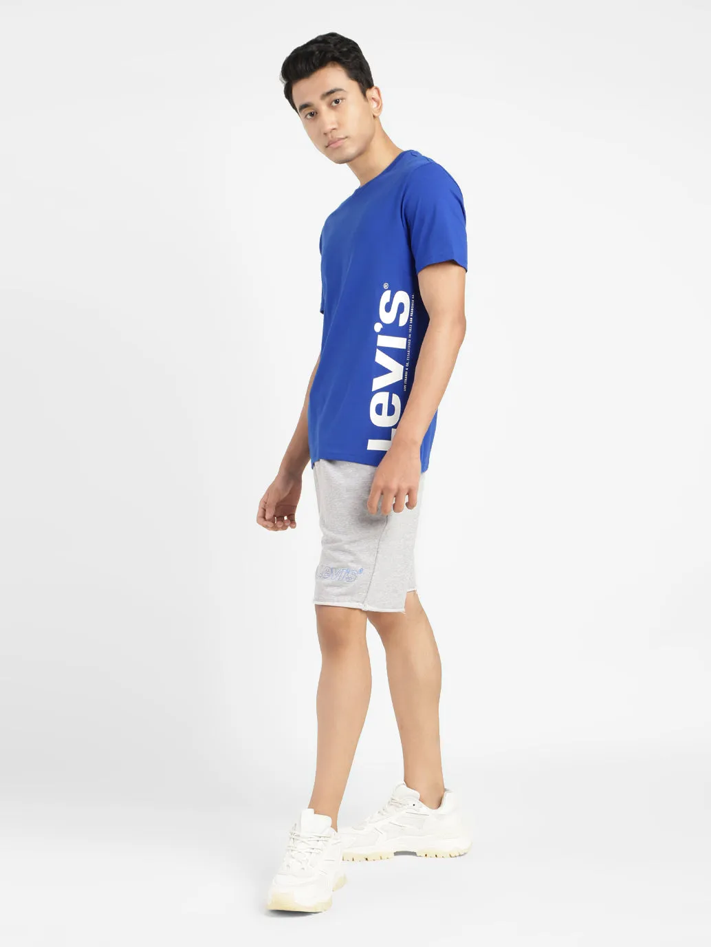 Men's Brand Logo Crew Neck T-shirt