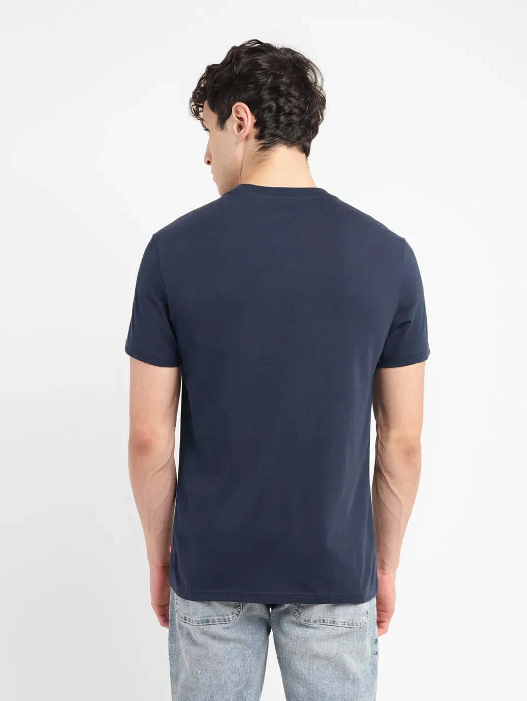 Men's Brand Logo Slim Fit T-shirt