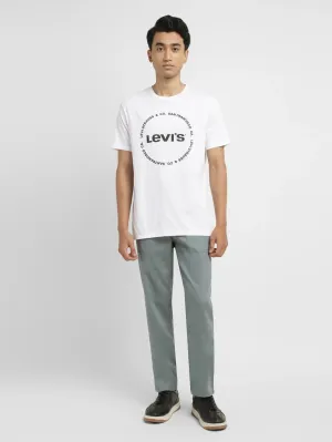 Men's Brand Logo Slim Fit T-shirt