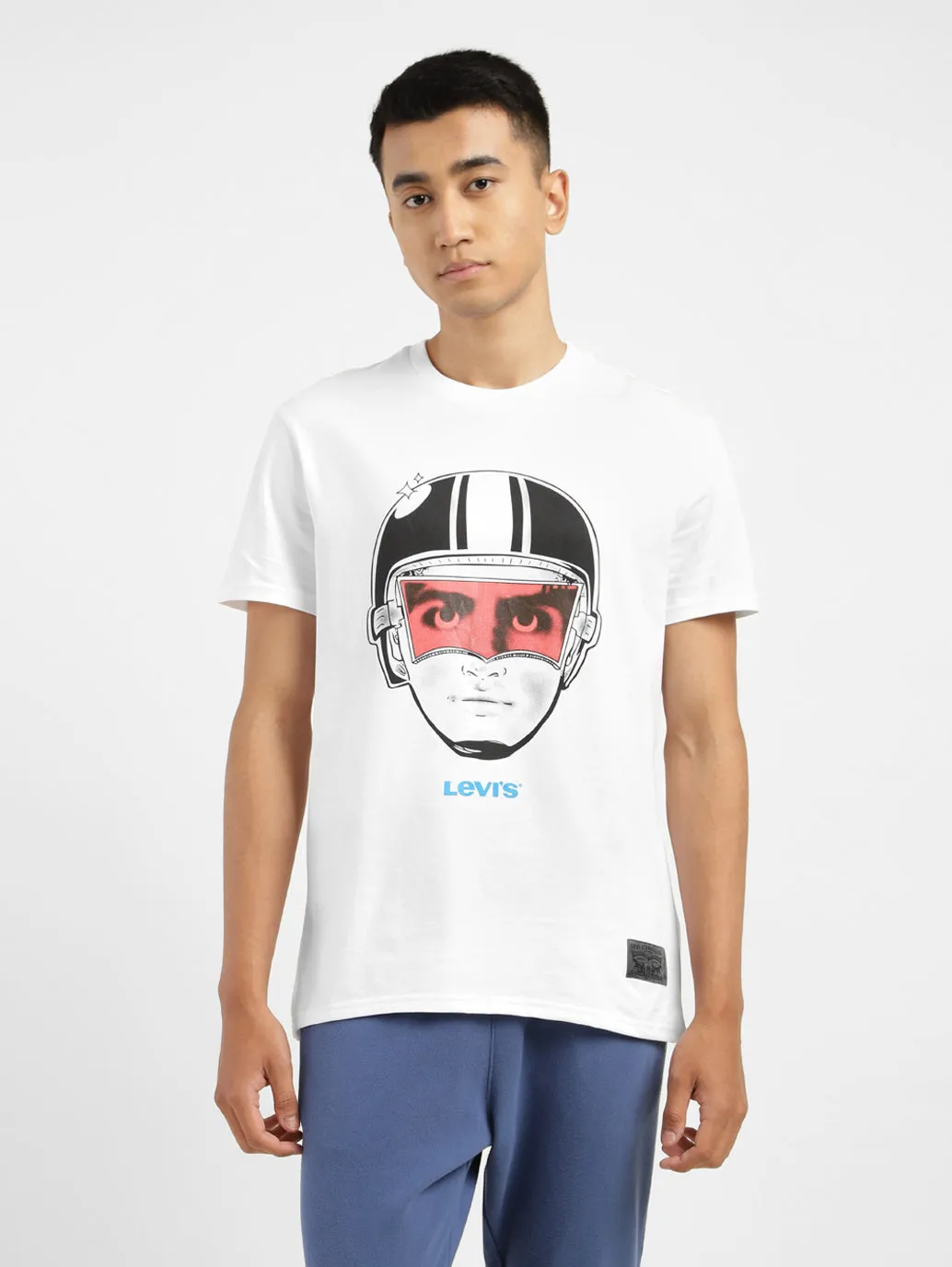 Men's Graphic Print Round Neck T-shirt