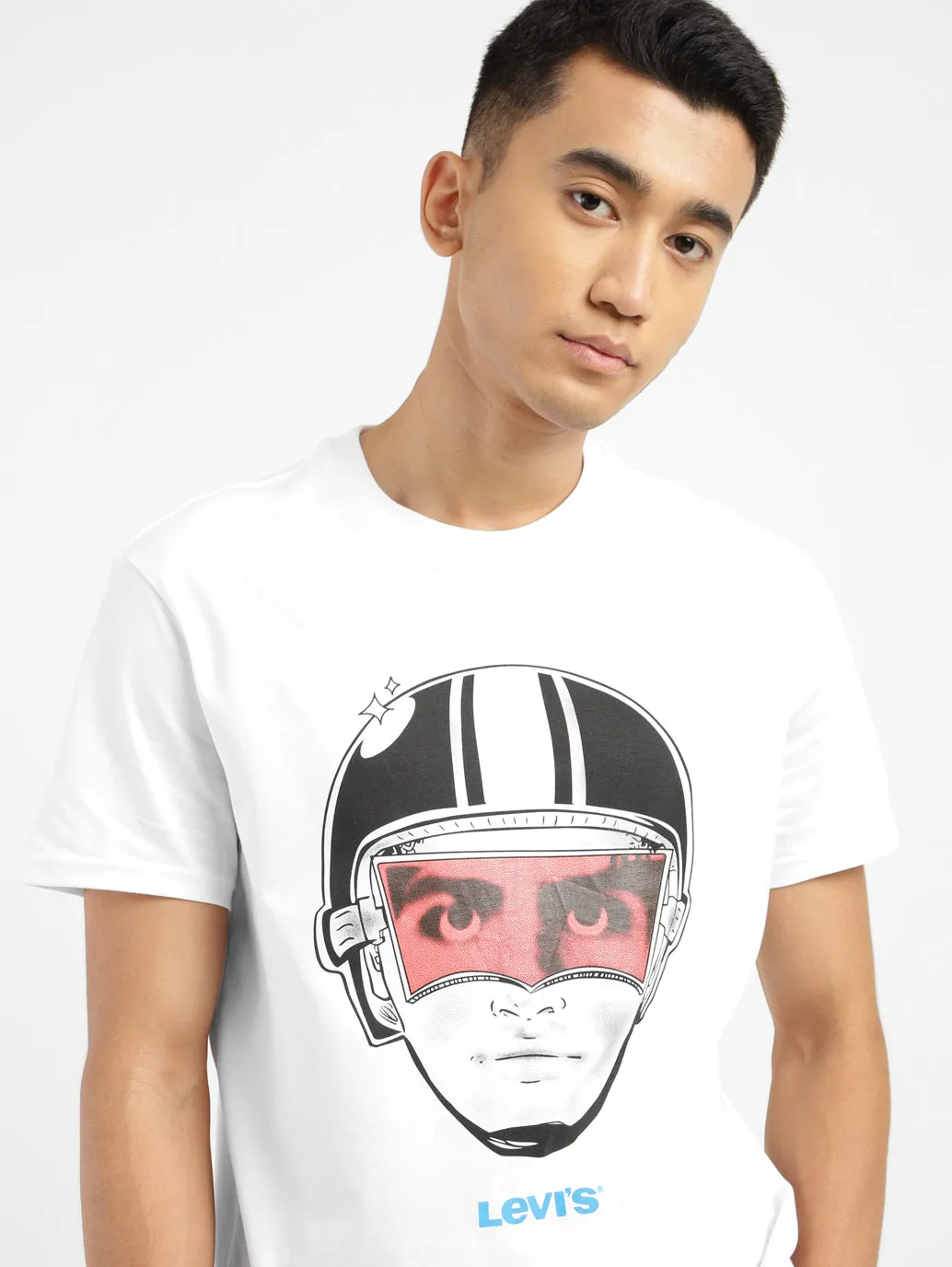 Men's Graphic Print Round Neck T-shirt