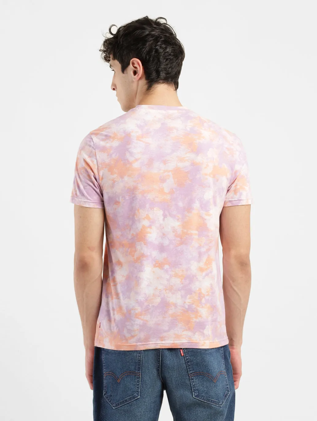 Men's Graphic Print Round Neck T-shirt