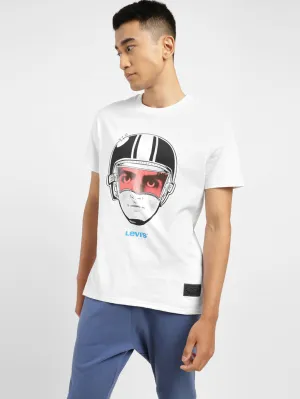 Men's Graphic Print Round Neck T-shirt