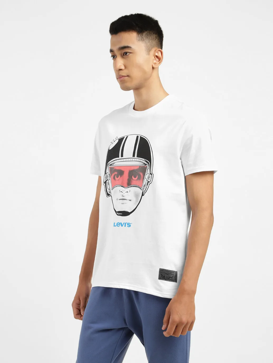 Men's Graphic Print Round Neck T-shirt