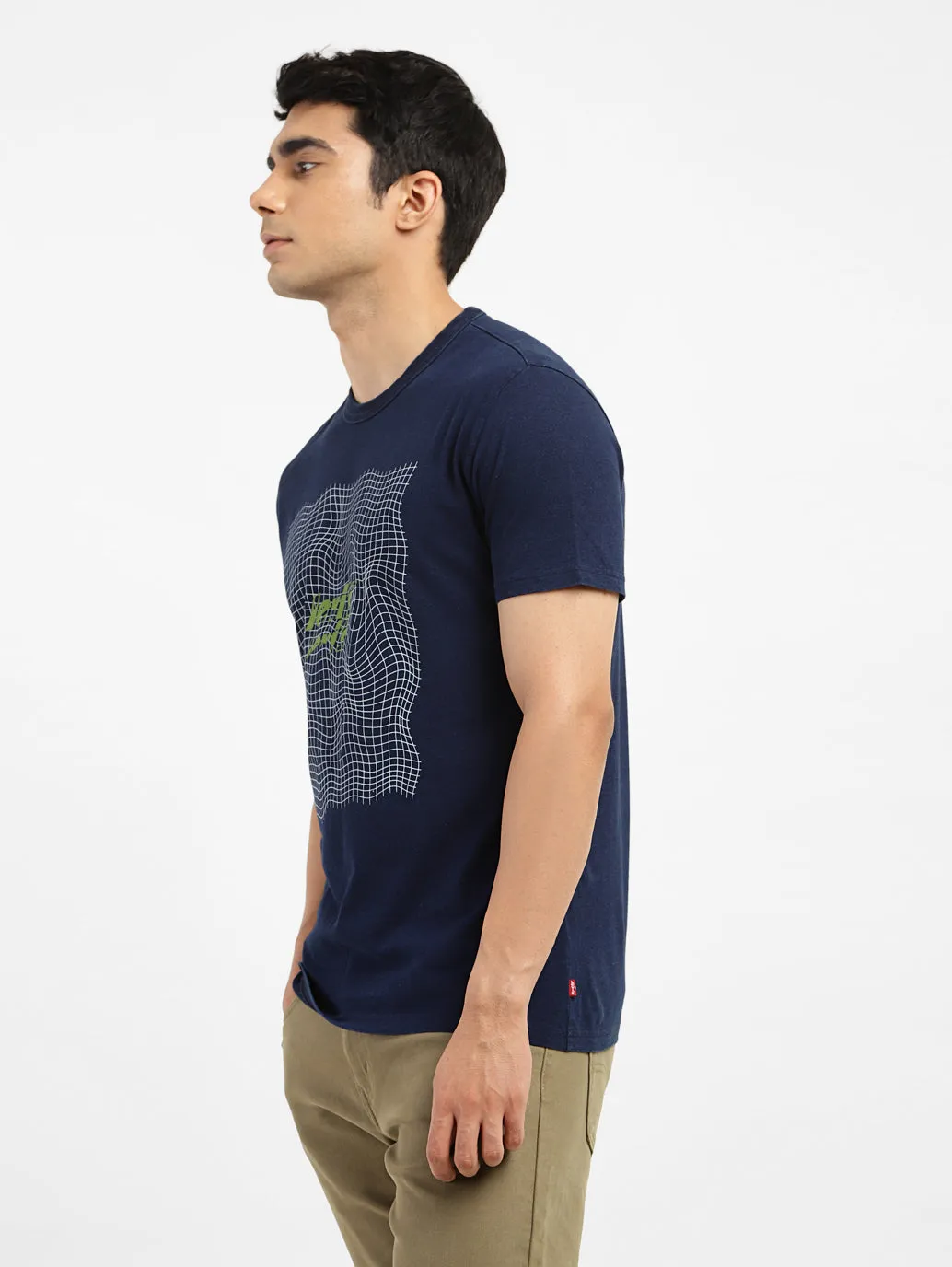 Men's Graphic Print Slim Fit T-shirt