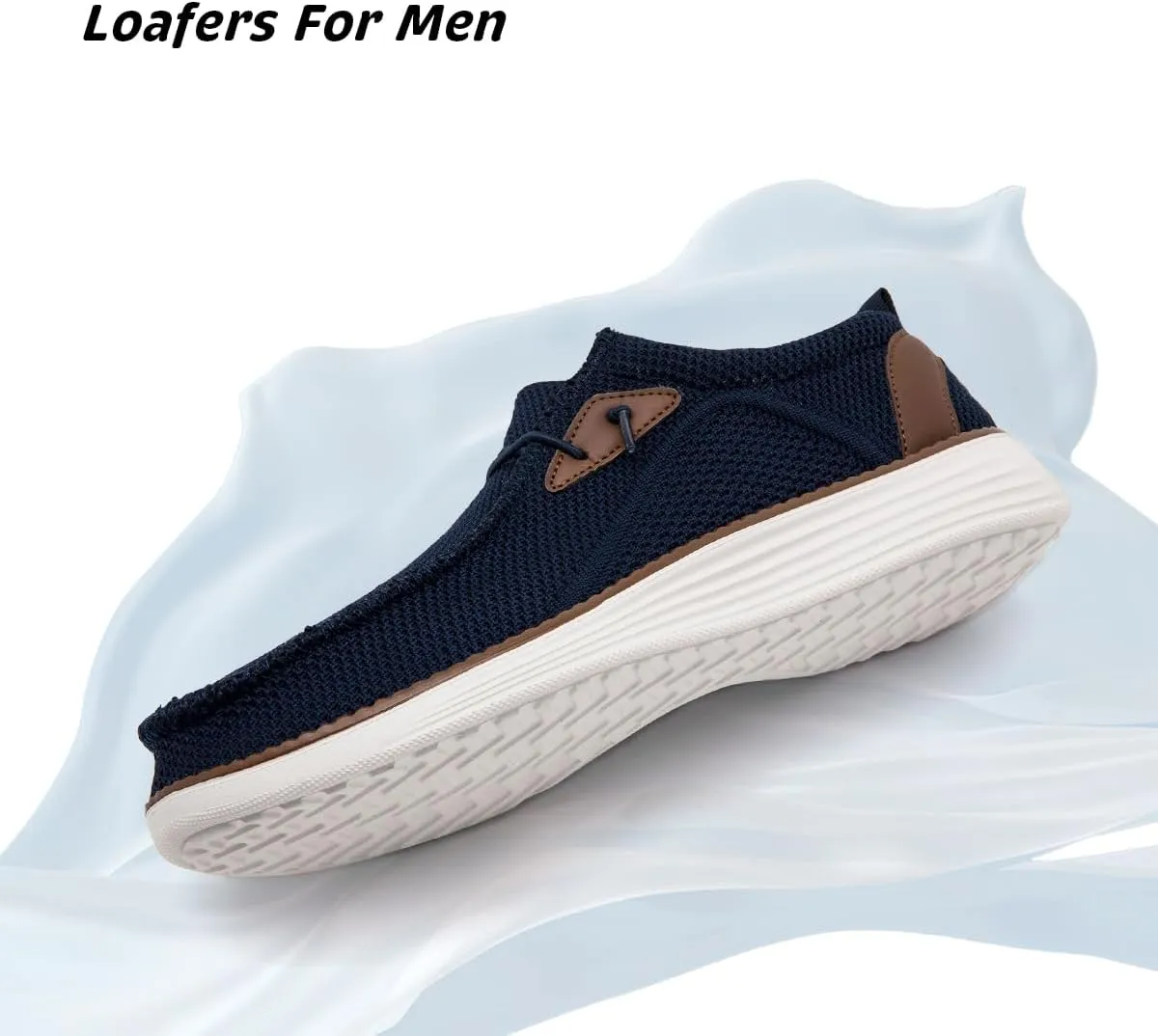 Men's Loafers Slip On Walking Shoes Mens Boat Casual Work Sneakers for Men Loafer Running Tennis Lightweight Comfortable Shoes